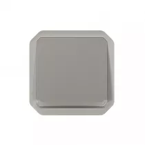 legrand-poussoir no lumineux plexo composable gris (069542l)