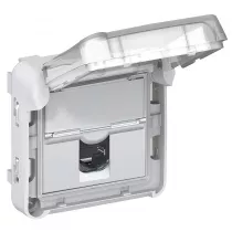 legrand-prise rj45 &eacute;tanche cat&eacute;gorie 6 ftp plexo composable ip55 gris (069569)