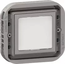 legrand-voyant de balisage et signalisation plexo composable gris/blanc (069583l)