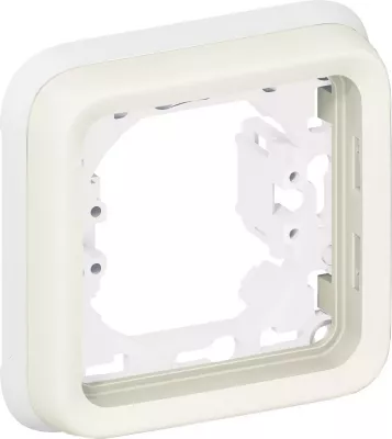 legrand-support plaque �tanche 1 poste plexo composable ip55 - blanc (069692)