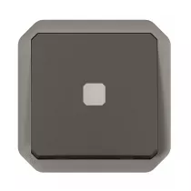 legrand-interrupteur temporis&eacute; lumineux plexo composable anthracite (069804l)