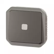 legrand-interrupteur temporis&eacute; lumineux plexo composable anthracite (069804l)