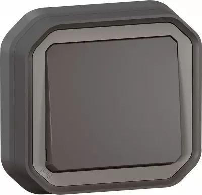 legrand-interrupteur ou va-et-vient 10ax 250v plexo complet encastr� anthracite (069881l)