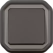 legrand-interrupteur ou va-et-vient 10ax 250v plexo complet encastr&eacute; anthracite (069881l)