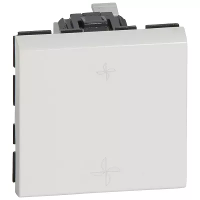 legrand-commande de vmc prog mosaic - blanc antimicrobien (077027)