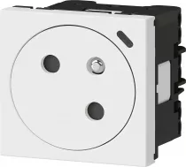 legrand-prise 2p+t surface &agrave; voyant mosaic link raccordement lat&eacute;ral 2 modules - blanc (077125l)