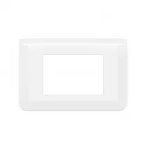 legrand-plaque de finition mosaic pour 3 modules blanc (078803l)