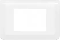 legrand-plaque de finition mosaic pour 3 modules blanc (078803l)