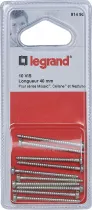 legrand-vis (x 10) pour encastrement profond boite mosaic (091490)