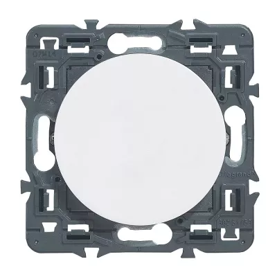 legrand-obturateur c�liane - blanc - avec support (099709)