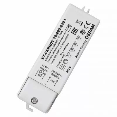 osram - et parrot 70/220-240 i osram transformateur �lectronique pour lampes halo 12v (4008321111593)
