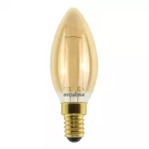 lampes led toledo retro flamme ambr&eacute; 2,5w 225lm 825 e14 (0029488)