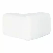 hager - angle ext&eacute;rieur variable blanc paloma (ata122039010)