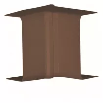 hager - angle int&eacute;rieur variable pour moulure ateha 20x50mm, marron (ata205048014)