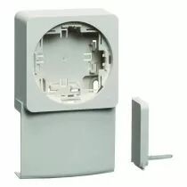 hager - support appareillage saillie ateha pour ata20x50 blanc polaire (ata20591)