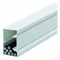hager - goulotte appareillable queraz enclipsage direct h 85mm x p 56mm l200mm pvc blanc (gbd5008509010)