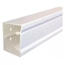 hager - goulotte appareillable queraz enclipsage direct h 85mm x p 56mm l200mm pvc blanc (gbd5008509010)