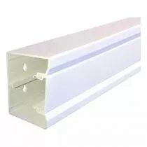 hager - goulotte appareillable queraz enclipsage direct h 85mm x p 56mm l200mm pvc blanc (gbd5008509010)