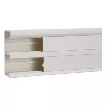 hager - goulotte appareillable queraz enclipsage direct h 134 x p 56mm l200mm pvc blanc (gbd5013109010)