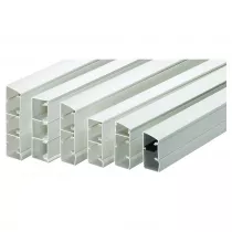 hager - goulotte appareillable queraz enclipsage direct h 134 x p 56mm l200mm pvc blanc (gbd5013109010)