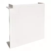 hager - angle plat queraz enclipsage direct pour gbd50161 ral 9010 blanc paloma (l43489010)