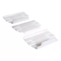 hager - jeu d'&eacute;clisses queraz pour gbd50131 ral 9010 blanc paloma (l44639010)