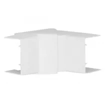 hager - angle int&eacute;rieur variable lifea p lf/lff40060 h57mm x p40mm ral 9010 blanc paloma (lff400649010)