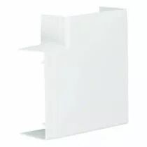 hager - angle plat variable lifea pour lf/lff40090 h 90mm x p 40mm ral 9010 blanc paloma (lff400959010)