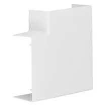 hager - angle plat variable lifea pour lf/lff40090 h 90mm x p 40mm ral 9010 blanc paloma (lff400959010)