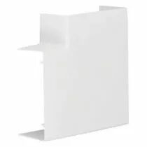 hager - angle plat variable lifea pour lf/lff40090 h 90mm x p 40mm ral 9010 blanc paloma (lff400959010)