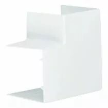 hager - angle plat variable lifea pour lf/lff60060 h 60mm x p 60mm ral 9010 blanc paloma (lff600659010)