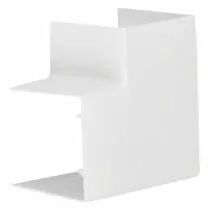 hager - angle plat variable lifea pour lf/lff60060 h 60mm x p 60mm ral 9010 blanc paloma (lff600659010)