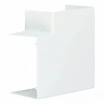 hager - angle plat pour goulotte de distribution lff 60x90mm blanc (lff6009059016)