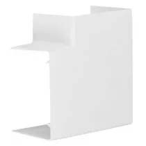 hager - angle plat pour goulotte de distribution lff 60x90mm blanc (lff6009059016)