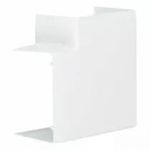 hager - angle plat pour goulotte de distribution lff 60x90mm blanc (lff6009059016)