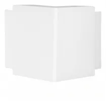 hager - angle ext&eacute;rieur lifea pour lf/fb60150 ral 9010 blanc paloma (m55229010)