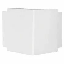 hager - angle ext&eacute;rieur lifea pour lf/fb60150 ral 9010 blanc paloma (m55229010)