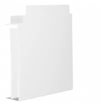 hager - angle plat lifea pour lf/fb60230 ral 9010 blanc paloma (m55459010)