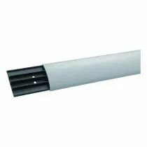 hager - passage de plancher officea 18x75mm pvc rigide gris (sl1807507030)