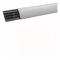 hager - passage de plancher officea 18x75mm pvc rigide gris (sl1807507030)