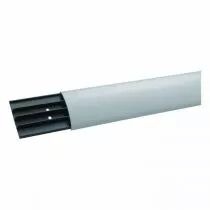 hager - passage de plancher officea 18x75mm pvc rigide gris (sl1807507030)