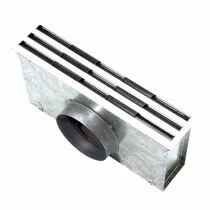 atlantic - dfa-3f 480b - diffuseur 3fentes blanc+plenum lg480 (528249)