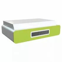 atlantic - fa&ccedil;ade frontale de diffusion pour nova hr max avec covering vert (549899)