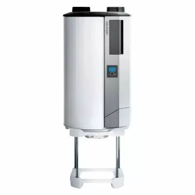 atlantic - aquacosy sv 100l - chauffe-eau thermodynamique sur vmc sans ventilateur 100l (350103)