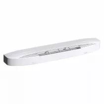 atlantic - entr&eacute;e d'air autor&eacute;glable acoustique 45m3/h + grille + rallonge - 39 dba - noir (422462)