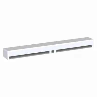 atlantic - cafac - capuchon de fa�ade acoustique blanc (422800)
