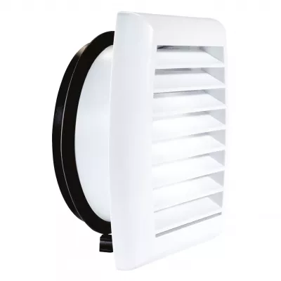 atlantic - gap 125 - grille de fa�ade pour ensembles silencieux scd diam�tre 125 (422873)