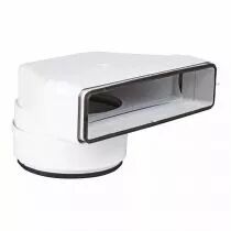 atlantic - cmv 55x110x100jb - coude mixte vertical a joint pour bouche reseau rectangulaire (460069)