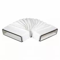 atlantic - cav 55x220 j - coude a angle variable rectangulaire avec joint section 55x220 (460065)