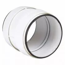 atlantic - rdc 100 j - raccord droit circulaire pvc diam&egrave;tre 100 avec joint (460060)